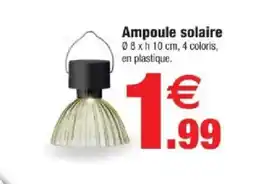 Bazarland Ampoule solaire offre