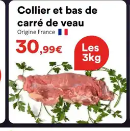 Hmarket Collier et bas de carré de veau offre