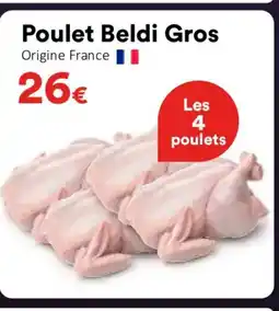 Hmarket Poulet Beldi Gros offre