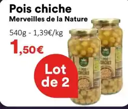 Hmarket MERVEILLES DE LA NATURE Pois chiches offre