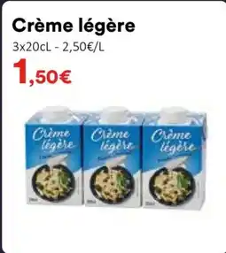 Hmarket Crème légère offre