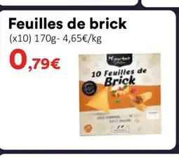 Hmarket Feuilles de brick offre