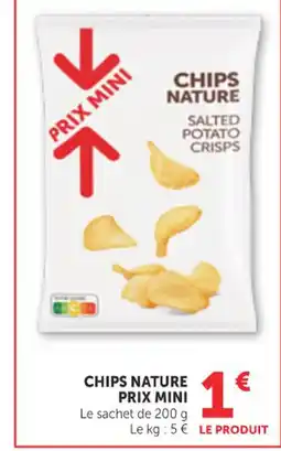Bi1 Chips nature prix mini offre