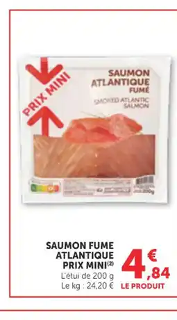 Bi1 Saumon fume atlantique prix mini offre