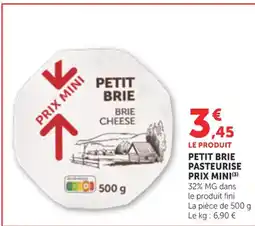 Bi1 Petit brie pasteurise prix mini offre