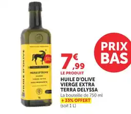 Bi1 TERRA DELYSSA Huile d'olive vierge extra offre