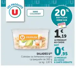 Bi1 U Salades offre