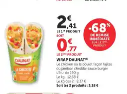 Bi1 DAUNAT Wraps offre