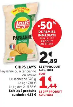 Bi1 LAY'S Chips offre