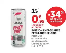 Bi1 CELSIUS Boisson energisante petillante offre