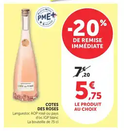 Bi1 Cotes des roses offre