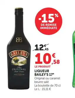 Bi1 BAILEY'S 17° Liqueur offre