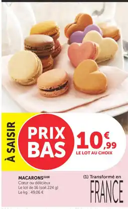 Bi1 MACARONS offre