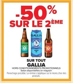 Carrefour Contact GALLIA offre