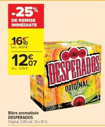 DESPERADOS Bière aromatisée