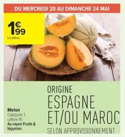 Carrefour Contact Melon offre