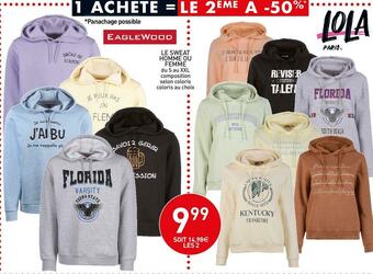 Stokomani Le sweat homme ou femme offre