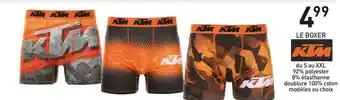 Stokomani Ktm le boxer offre