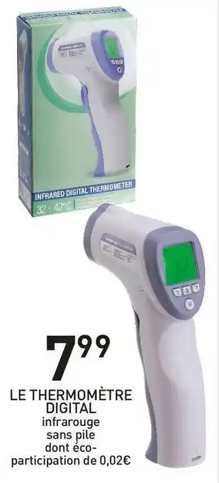 Le thermomètre digital