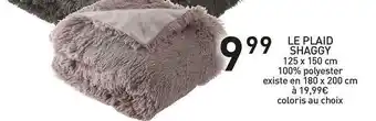 Stokomani Le plaid shaggy offre