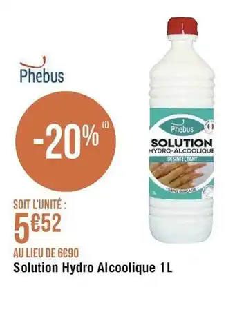 Phebus solution hydro alcoolique 1l
