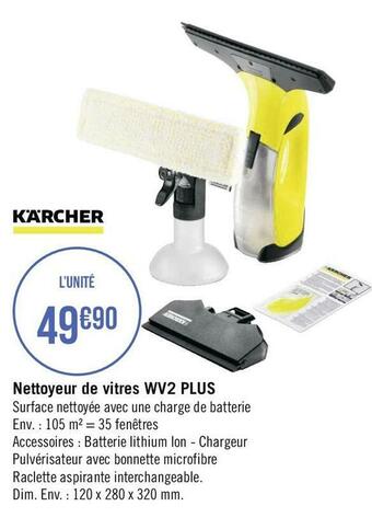 Karcher nettoyeur de vitres wv2 plus