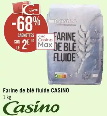 Casino bon plan sur la farine de blé fluide casino