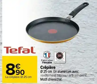 Tefal crêpière