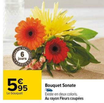 Carrefour Botte de 7 roses offre