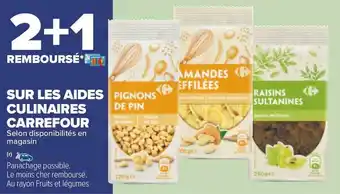 Carrefour Carrefour bon plan sur les aides culinaires carrefour offre