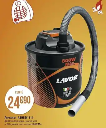 Géant Casino Lavor aspirateur ashley 111 offre