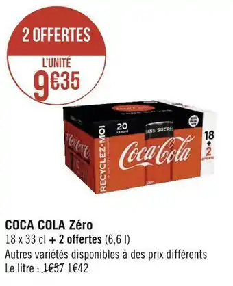 Coca cola coca cola zéro