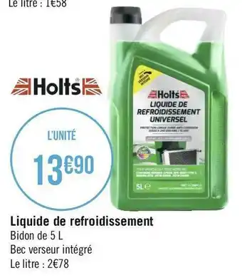 Holts liquide de refroidissement