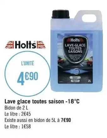 Géant Casino Holts lave glace toutes saison -18°c offre