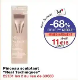 Monop' Pinceau sculptant real techniques offre