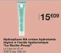 Monop' Hydraphase ha crème hydratante légère à l'acide hyaluronique la roche-posay offre