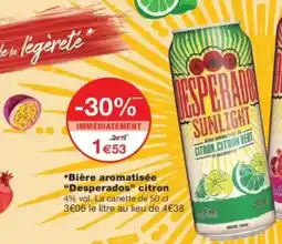 Monop' Bière aromatisée desperados offre