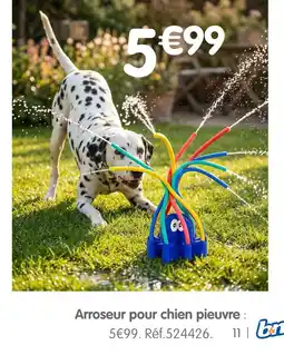 b&m Arroseur pour chien pieuvre offre