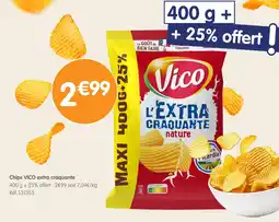 b&m Vico chips extra craquante offre