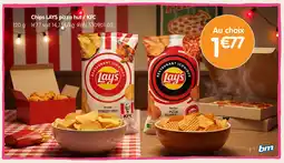 b&m Lay's chips lays pizza hut / kfc offre