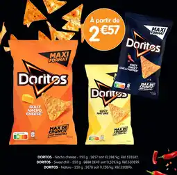 b&m Doritos nacho cheese offre