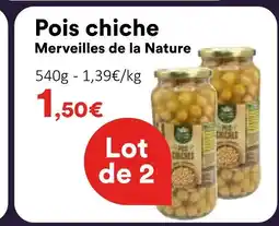 Hmarket Merveilles de la nature pois chiche offre