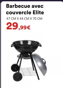Hmarket Elite barbecue avec couvercle offre