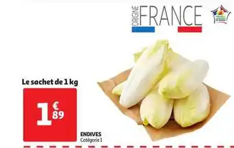Auchan Endives offre