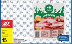 Carrefour Market Lardons offre