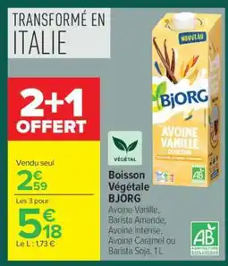 Carrefour Boisson végétale BJORG offre