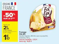 Carrefour Fromage FOL ÉPI offre