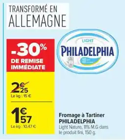 Carrefour Fromage à Tartiner PHILADELPHIA offre