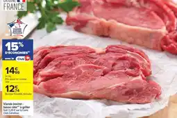 Carrefour Viande bovine : basse côte** à griller offre
