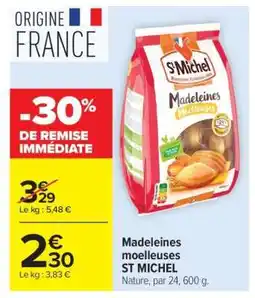 Carrefour Madeleines Moelleuses St Michel offre
